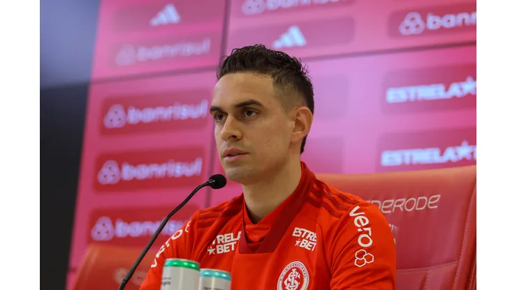 Borré foi apresentado no Beira-Rio. Fotos: Ricardo Duarte/Internacional