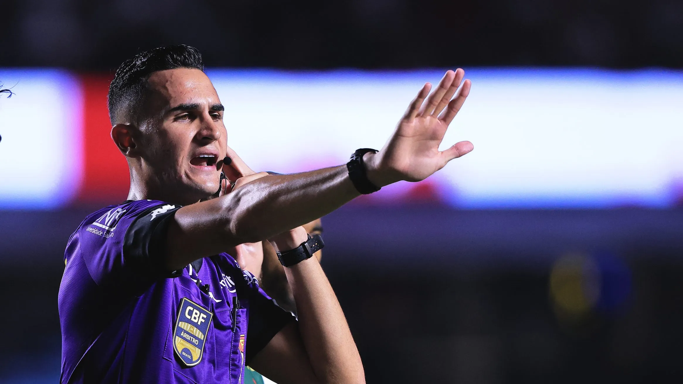 Matheus Delgado Candançan irritou o São Paulo.