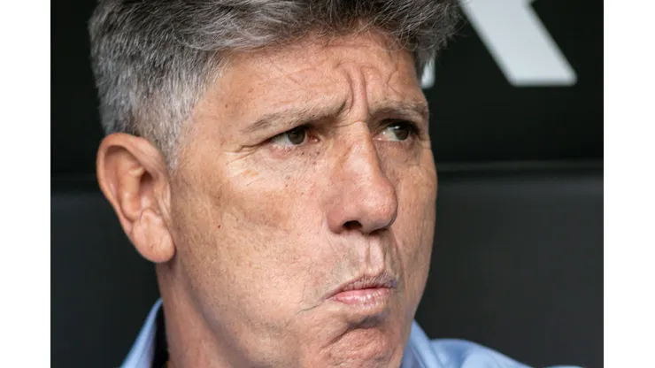 Renato Gaucho tecnico do Gremio, foi avisado de que meio-campista está de saída. Foto: Fernando Moreno/AGIF
