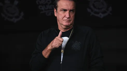 Cuca, em sua passagem pelo Corinthians. Treinador ficou apenas dois jogos à frente do Timão – Foto: Ettore Chiereguini/AGIF