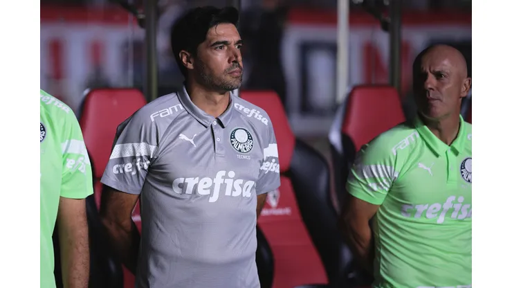 Abel Ferreira, técnico do Palmeira, não concedeu coletiva após o choque-rei - Foto: Ettore Chiereguini/AGIF