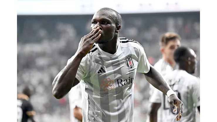 Vicent Aboubakar, jogador do Besiktas-TUR (Photo by Serhat Cagdas/Anadolu Agency via Getty Images)