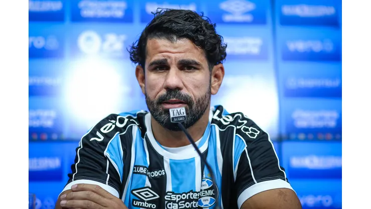 Diego Costa agita os bastidores gremistas. Foto: Lucas Uebel/GREMIO FBPA