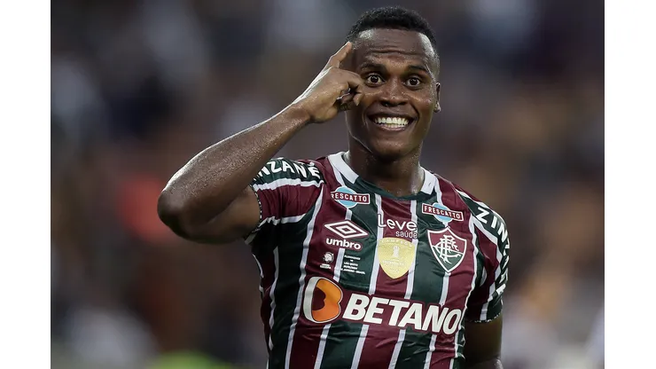Jhon Arias evoluiu desde sua chegada ao Fluminense em 2021. Foto: Alexandre Loureiro/AGIF