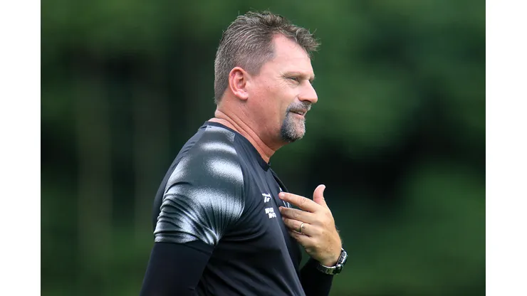 Foto: Vitor Silva/Botafogo - Fabio Matias em treinamento do Botafogo no dia 26/02/2024.