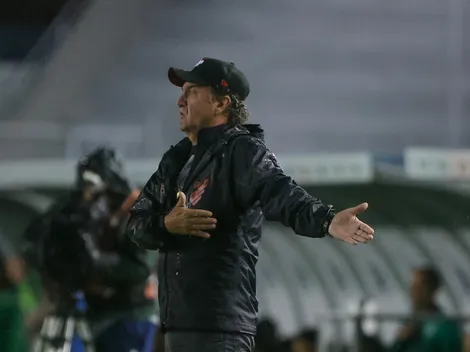 Após empate do Athletico, Cuca pede que os torcedores sejam ‘realistas’: “Não é assim que funciona”