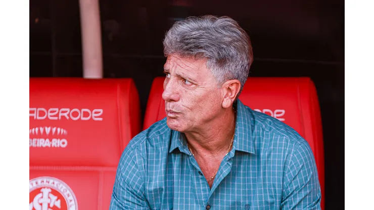Renato Gaúcho técnico do Grêmio.