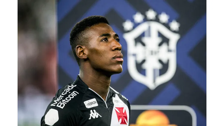 Leo na partida entre Fluminense x Vasco da Gama no Estadio do Maracana pela quarta rodada do Campeonato Brasileiro da Serie A em 06 de maio de 2023. Zagueiro está sendo criticado no Vasco da Gama. Foto: Daniel RAMALHO/VASCO