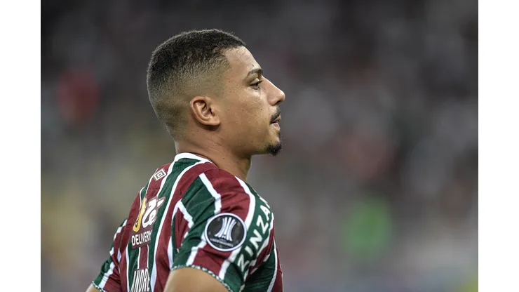 André durante confronto contra o Colo-Colo na Libertadores de 2024.