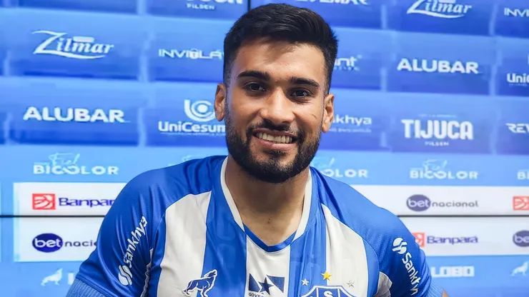 Wesley Fraga, novo volante do Papão. Márcio Melo/Paysandu
