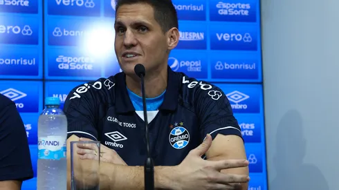 Apresentação Edenilson e Rafael Cabral - 24/04/2024 Foto: Rodrigo Fatturi / Grêmio FBPA