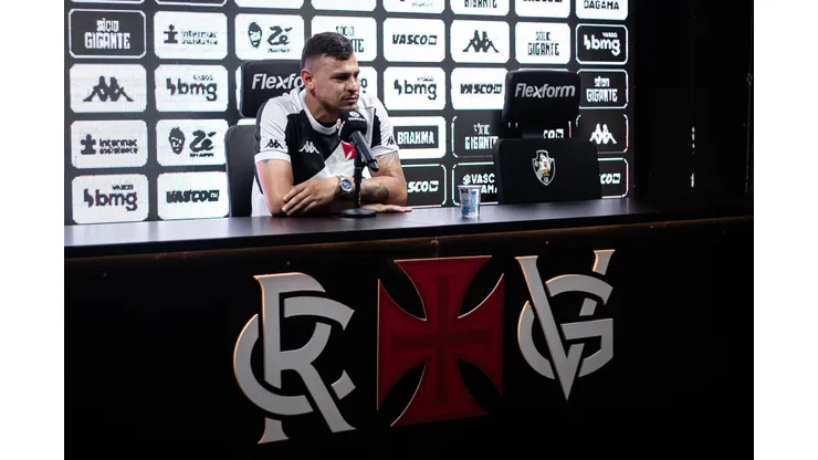 Hugo Moura tem mostrado ser uma boa aquisição para o Vasco. Foto: Leandro Amorim/Vasco