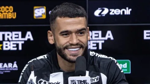Novo jogador do Ceará, Patrick de Lucca, meio-campista. Gabriel Silva / Ceará SC