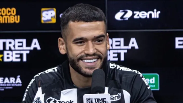 Novo jogador do Ceará, Patrick de Lucca, meio-campista. Gabriel Silva / Ceará SC