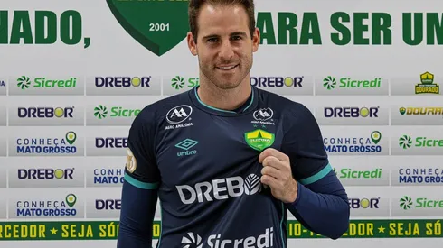 Goleiro se juntou ao Dourado no início da temporada. Foto: Reprodução/Cuiabá