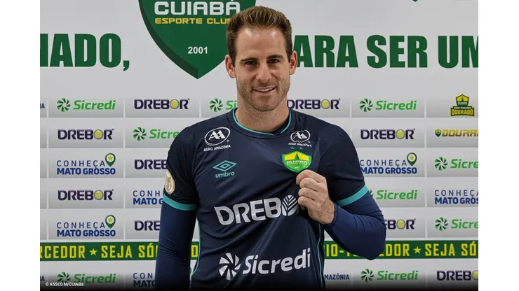Goleiro se juntou ao Dourado no início da temporada. Foto: Reprodução/Cuiabá