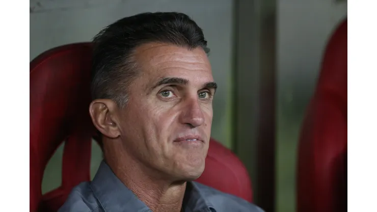 Vagner Mancini tecnico do Ceara durante a partida contra o Sport na Arena de Pernambuco, pela copa do nordeste 2024, nesta quarta-feira (10). Marlon Costa/AGIF