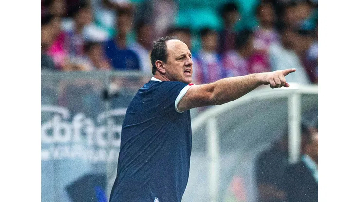 Rogerio Ceni tecnico do Bahia durante partida contra o Fluminense no estadio Arena Fonte Nova pelo campeonato Brasileiro A 2024. Jhony Pinho/AGIF
