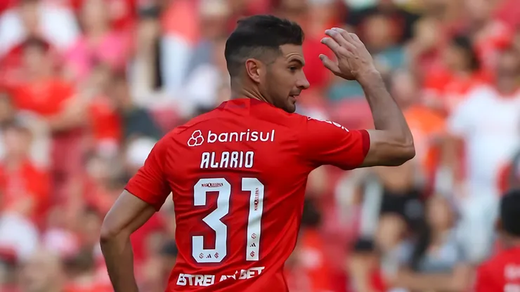 Lucas Alario jogador do Internacional - Foto: Reprodução/Ricardo Duarte/Internacional