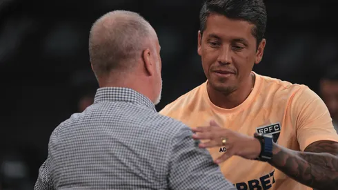 SP – SAO PAULO – 30/01/2024 – PAULISTA 2024, CORINTHIANS X SAO PAULO – Thiago Carpini tecnico do Sao Paulo durante partida contra o Corinthians no estadio Arena Corinthians pelo campeonato Paulista 2024. Foto: Ettore Chiereguini/AGIF