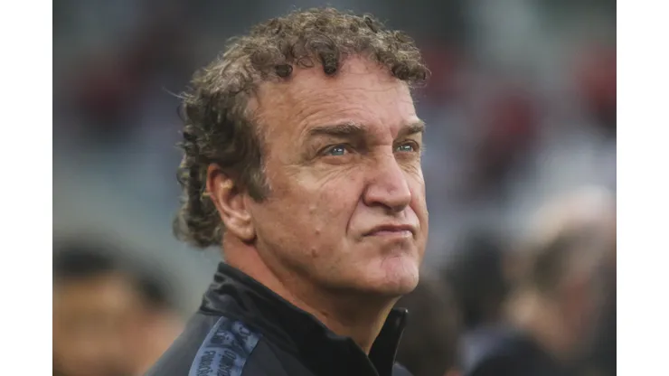 Cuca tecnico do Athletico-PR durante partida contra o Cuiaba no estadio Arena da Baixada pelo campeonato Brasileiro A 2024. Gabriel Rosa Machado/AGIF