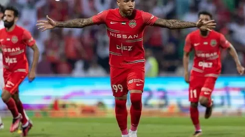 Igor Jesus está se destacando nos Emirados Árabes. Foto: Reprodução/Shabab Al-Ahli