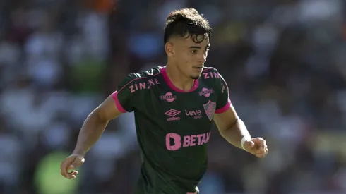 Felipe Andrade jogador do Fluminense durante partida contra o Madureira no estádio Maracanã pelo campeonato Carioca 2024. Foto: Jorge Rodrigues/AGIF