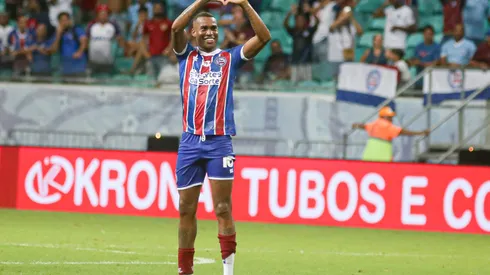 Jean Lucas foi autor do gol que selou a goleada do Bahia sobre o Náutico. Fotos: Tiago Caldas /EC Bahia