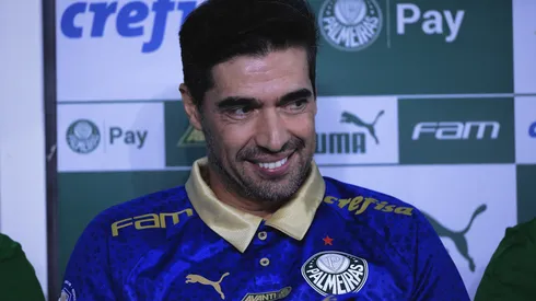 Abel Ferreira técnico do Palmeiras durante partida contra o Novorizontino no estádio Arena Allianz Parque pelo campeonato Paulista 2024.