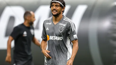 Gustavo Scarpa marcou um dos gols do título do Atlético-MG – Foto: Gilson Lobo/AGIF