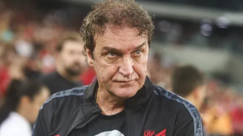 Cuca durante confronto contra o Londrina no segundo jogo da semifinal do Campeonato Paranaense de 2024.