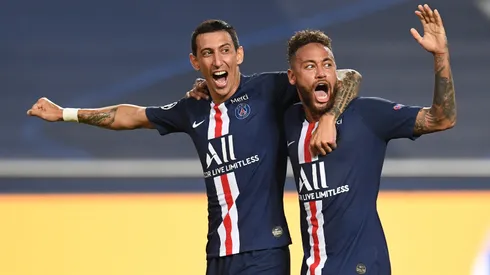 Neymar e Di Maria jogaram juntos no PSG e atualmente são especulados no Flamengo