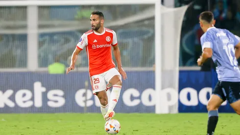 Thiago Maia foi titular e fez dupla com Bruno Gomes. Fotos: Ricardo Duarte