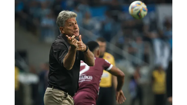 Renato Portaluppi tecnico do Gremio. Maxi Franzoi/AGIF