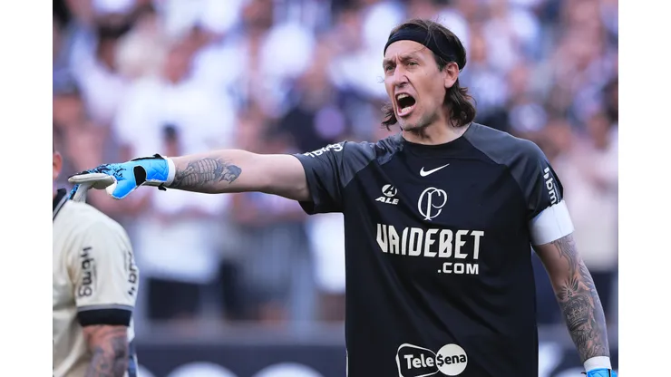 Cássio rebate críticas no Corinthians. Foto: Ettore Chiereguini/AGIF
