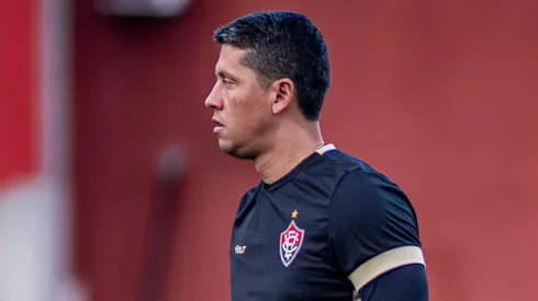 Thiago Carpini, técnico do Vitória. Victor Ferreira/ECVitória