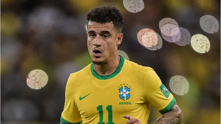 Philippe Coutinho jogador do Brasil durante partida contra o Chile no estadio Maracana pelo campeonato Eliminatorias Copa do Mundo 2022. Thiago Ribeiro/AGIF