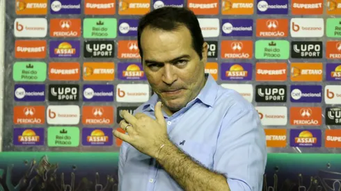 Marcelo Paz CEO do Fortaleza antes do jogo no estadio Almeidao em Joao Pessoa (PB), contra o Botafogo-PB pela Copa do Nordeste 2024, nesta quarta-feira (7). Marlon Costa/AGIF