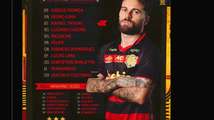 Escalação do Sport