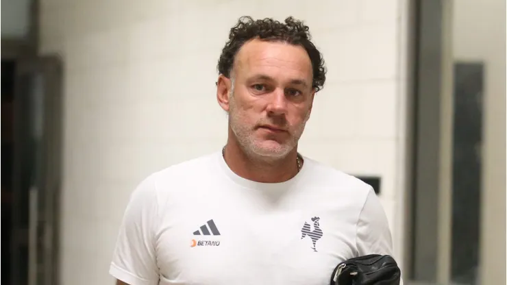 Gabriel Milito técnico do Atlético-MG durante a partida contra o Sport na Arena de Pernambuco, pela 3ª fase da Copa do Brasil 2024, nesta quarta-feira (22).