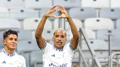 Matheus Pereira, jogador do Cruzeiro.