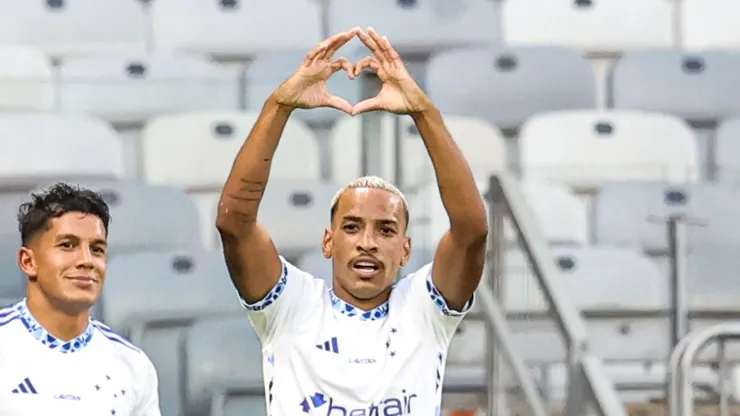Matheus Pereira, jogador do Cruzeiro.