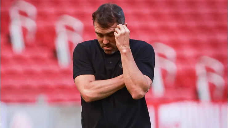 Eduardo Coudet, treinador do Internacional.