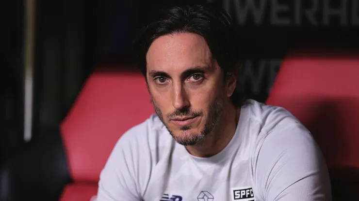 Luis Zubeldía, treinador do São Paulo.