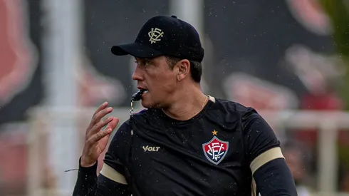 Carpini, técnico do Vitória. Victor Ferreira/ECVitória