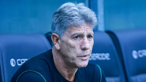 Renato Portaluppi técnico do Grêmio durante partida contra o São Luiz-RS na Arena do Grêmio pelo campeonato Gaúcho 2024.
