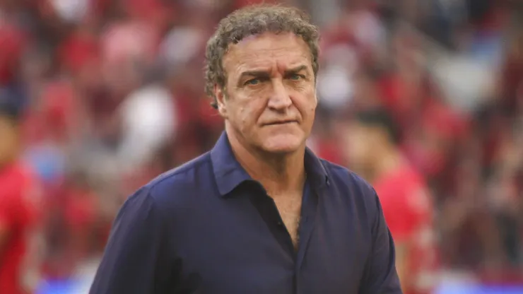 Cuca tecnico do Athletico-PR durante partida contra o Vasco no estadio Arena da Baixada pelo campeonato Brasileiro A 2024. Gabriel Rosa Machado/AGIF