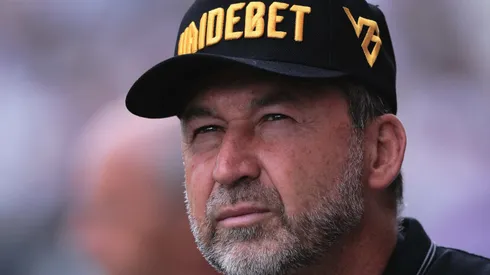 SP – SAO PAULO – Augusto Melo presidente do Corinthians durante partida contra o Fluminense no estadio Arena Corinthians pelo campeonato Brasileiro A 2024.