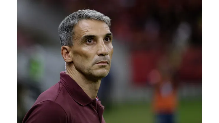 Vojvoda durante confronto contra o Sport na Copa do Nordeste 2024.