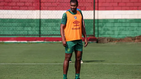 FOTO: MARCELO GONÇALVES / FLUMINENSE F.C – Marlon durante treinamento do Fluminense.
